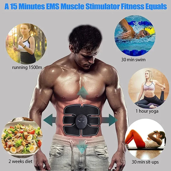 EMS Muscle Stimulator & Hip Trainer for Body Toning and Slimming